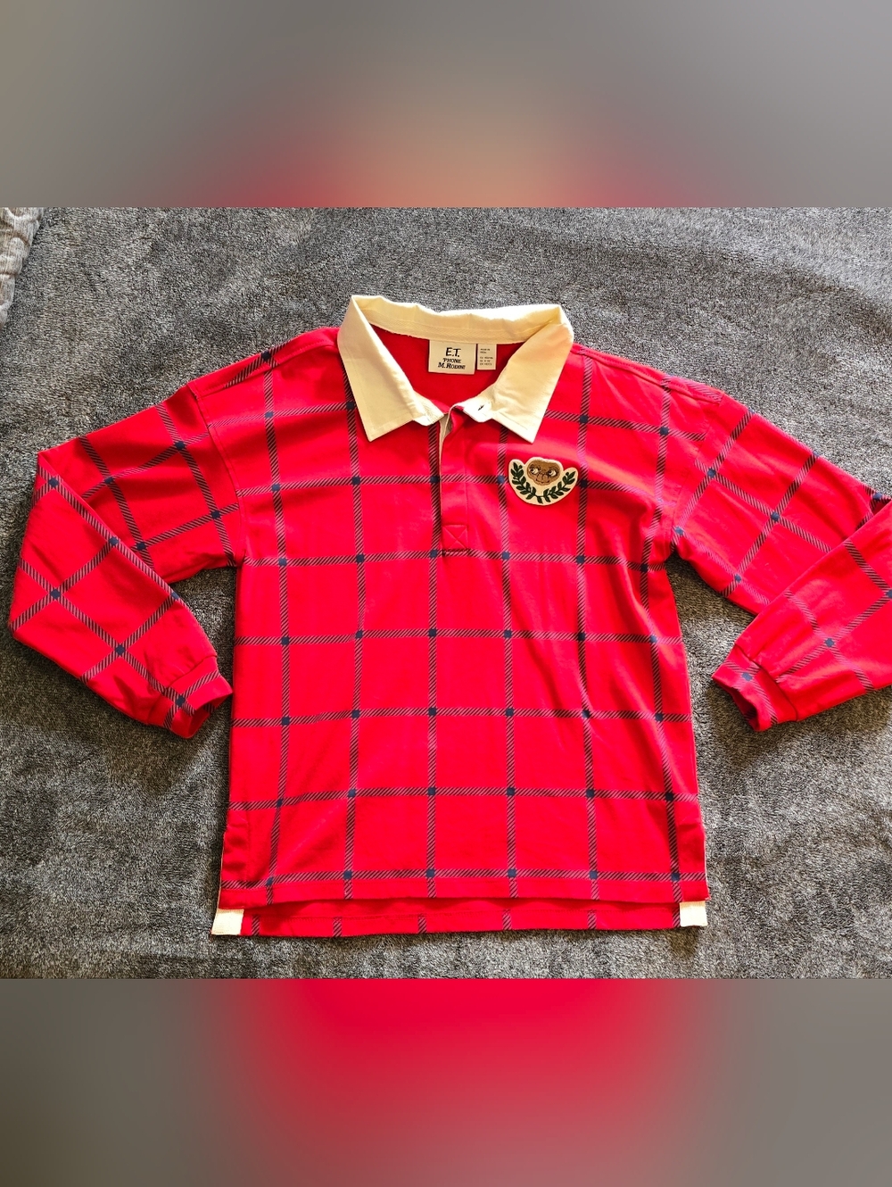 Mini Rodini E.T. Patch Rugby Shirt - Picture 2 of 5